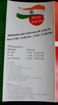 Carte du Gaststatte am stadion à Köthen (Anhalt)