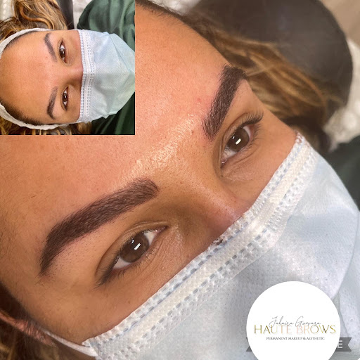 Explore tattoo ideas for black women, creative tattoo ideas in Savannah, available at Haute Brows. Cosmetic Tattoo