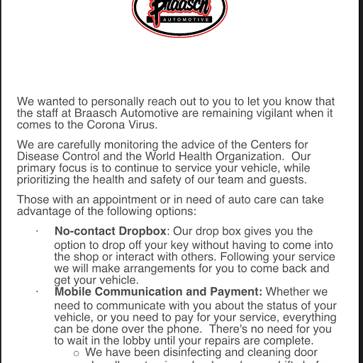 Auto Repair Shop «Braasch Automotive», reviews and photos, 211 Sola Dr, Gilberts, IL 60136, USA