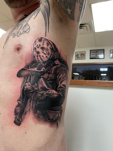Explore marathon tattoo ideas for guys, creative tattoo ideas in Elgin, available at HWY 1 Tattoo Co.
