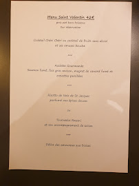 Menu / carte de Hôtel Restaurant la Bourrine à Villeneuve-en-Retz