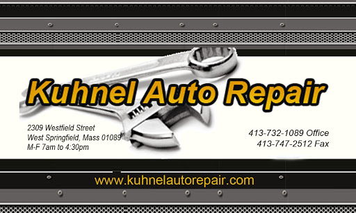 Auto Repair Shop «Kuhnel Auto Repair», reviews and photos, 2309 Westfield St, West Springfield, MA 01089, USA