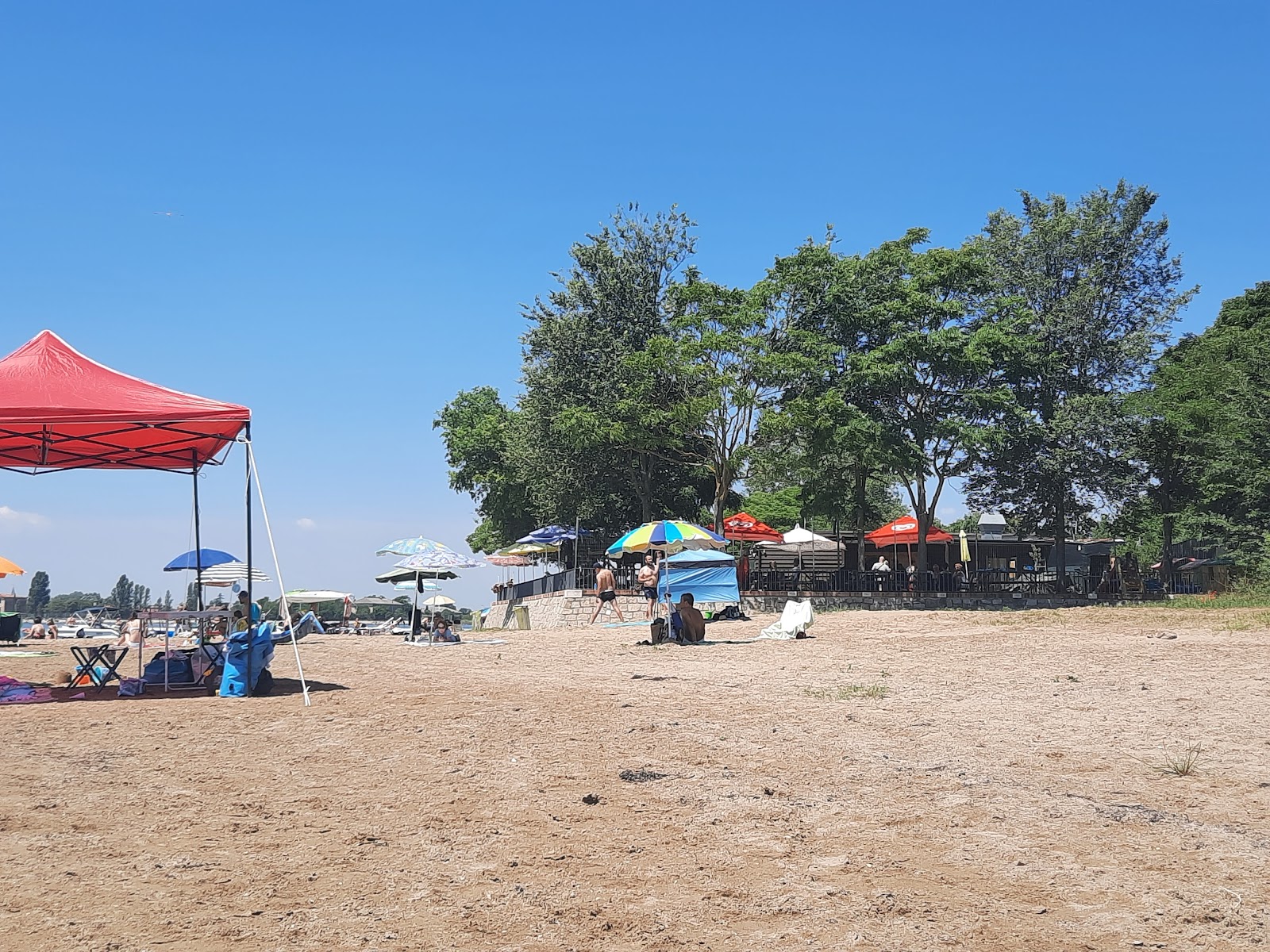 Foto de Spiaggia del Bacan y el asentamiento