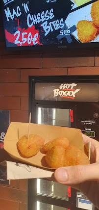 Restauration rapide HOTBOXXX à Hanover (le menu)