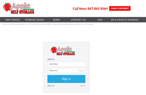 Self-Storage Facility «Apple Self-Storage», reviews and photos, 540 S Rand Rd, Wauconda, IL 60084, USA