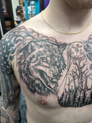 Explore chick tattoo ideas, creative tattoo ideas in Slippery Rock, available at Dinky Dachshund Tattoo Parlor