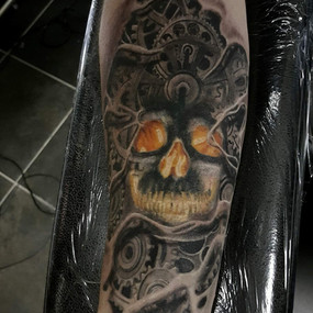 Find simple cross tattoo ideas for your next unique tattoo in Kansas City at Enova Ink