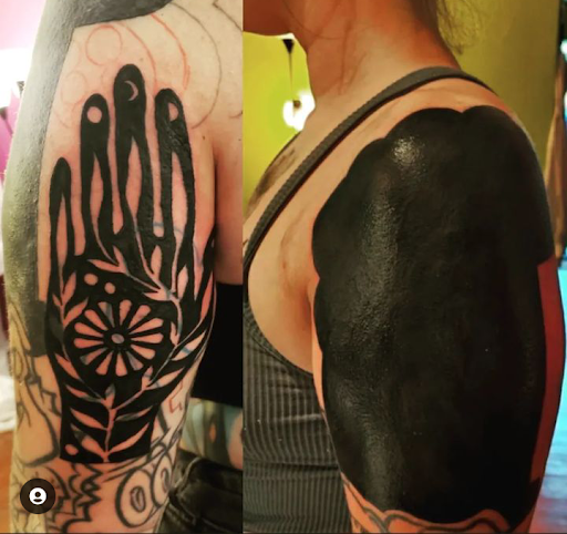 Explore horror tattoos ideas, creative tattoo ideas in Pahoa, available at Electric Jungle Tattoo