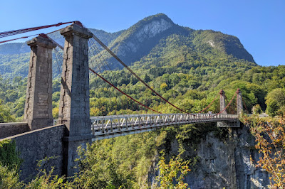 Pont de l'Abîme à Gruffy