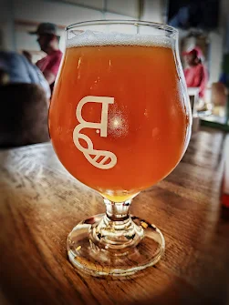 Craft beer at a brewery in Okotoks Alberta