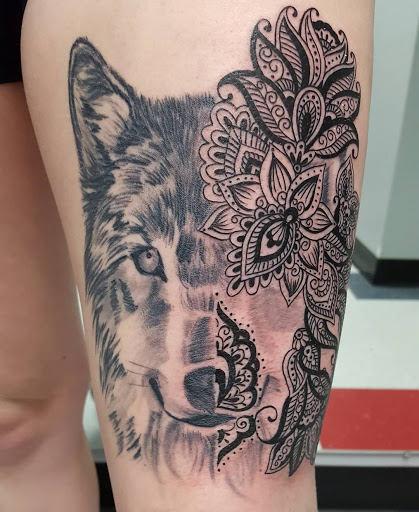 Explore arch angel tattoo ideas, creative tattoo ideas in Salt Lake City, available at SLC Ink Tattoo Salt Lake City, Utah