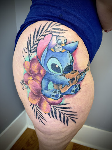 Explore moon phase tattoo ideas, creative tattoo ideas in Lake Alfred, available at Moreira Ink