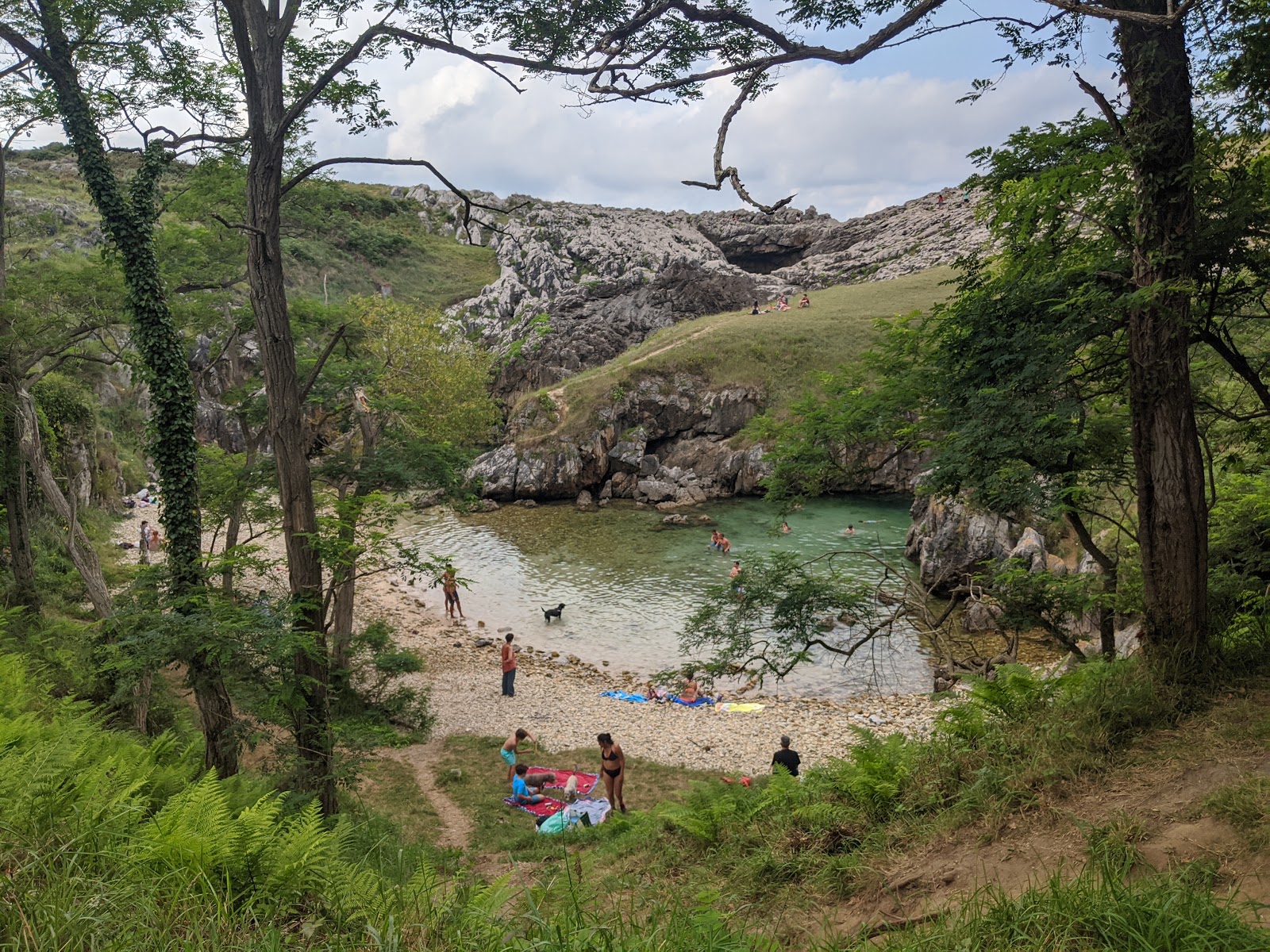 Foto de Praia Cobijero localizado em área natural