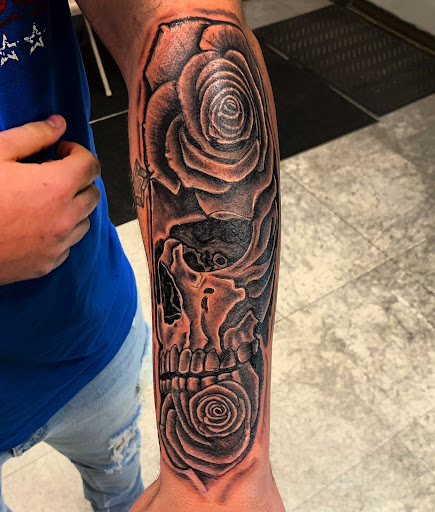 Find joker tattoo ideas for men for your next unique tattoo in Hudson Falls at ALTERED ADDICTION TATTOOS