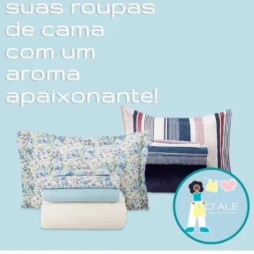 Logo da empresa - D'ALE Lavanderia e Passadoria