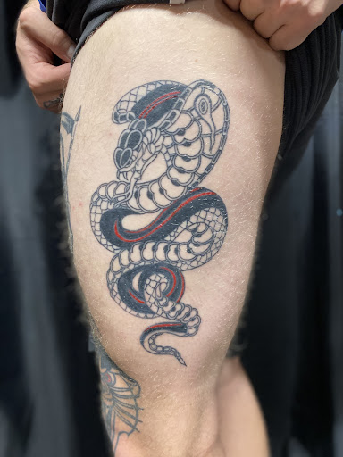 Explore hip tattoo ideas for women, creative tattoo ideas in East Northport, available at Cow Harbor Tattoo and Art