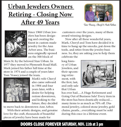 Jeweler «Urban Jewelers», reviews and photos, 215 S Main St, Ann Arbor, MI 48104, USA