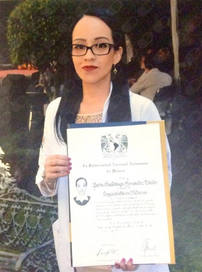 Dra. Perla Gpe. Hernández Salcedo, Endocrinólogo
