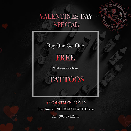 Explore men's inner bicep tattoo ideas, creative tattoo ideas in Denver, available at Endless Ink Tattoo & Piercing