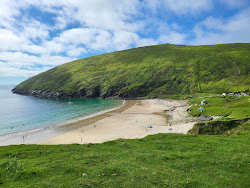 Foto di Keem Beach con molto pulita livello di pulizia