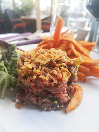 Steak tartare du Restaurant français Bistrot Côté Seine à Bougival - n°4