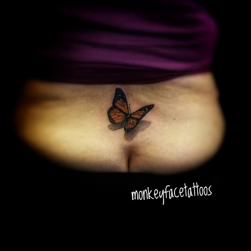 Explore tattoos with numbers ideas, creative tattoo ideas in Los Angeles, available at Monkey Face Tattoos