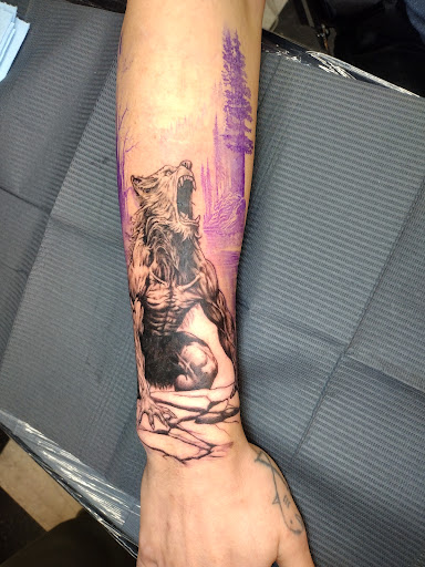 Explore egyptian sleeve tattoo ideas, creative tattoo ideas in Fort Morgan, available at InkD Out Tattoo & Piercing