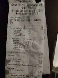 Restaurant de hamburgers WonderBurger à Genoa (le menu)