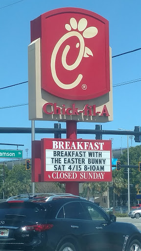 Fast Food Restaurant «Chick-fil-A», reviews and photos, 100 N Williamson Blvd, Daytona Beach, FL 32114, USA