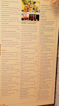 Bar Bar Pan e Vin à Corniglia (le menu)