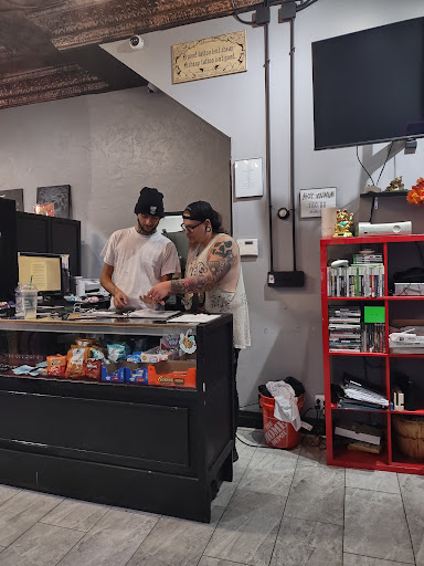 Explore interstellar tattoo ideas, creative tattoo ideas in Pittsburgh, available at Carson Street Tattoo