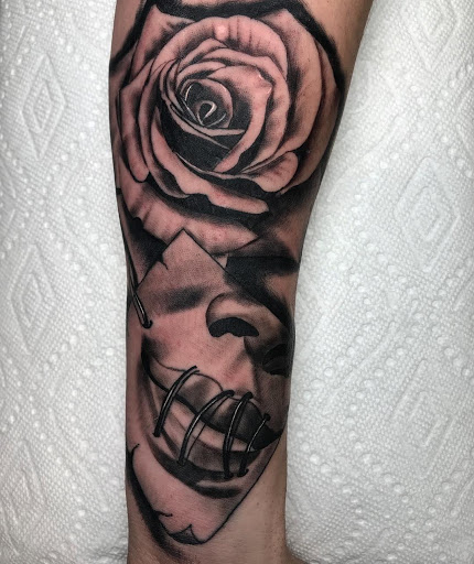 Explore women forearm tattoo ideas, creative tattoo ideas in Stockton, available at Stockton Tattoo & Piercing