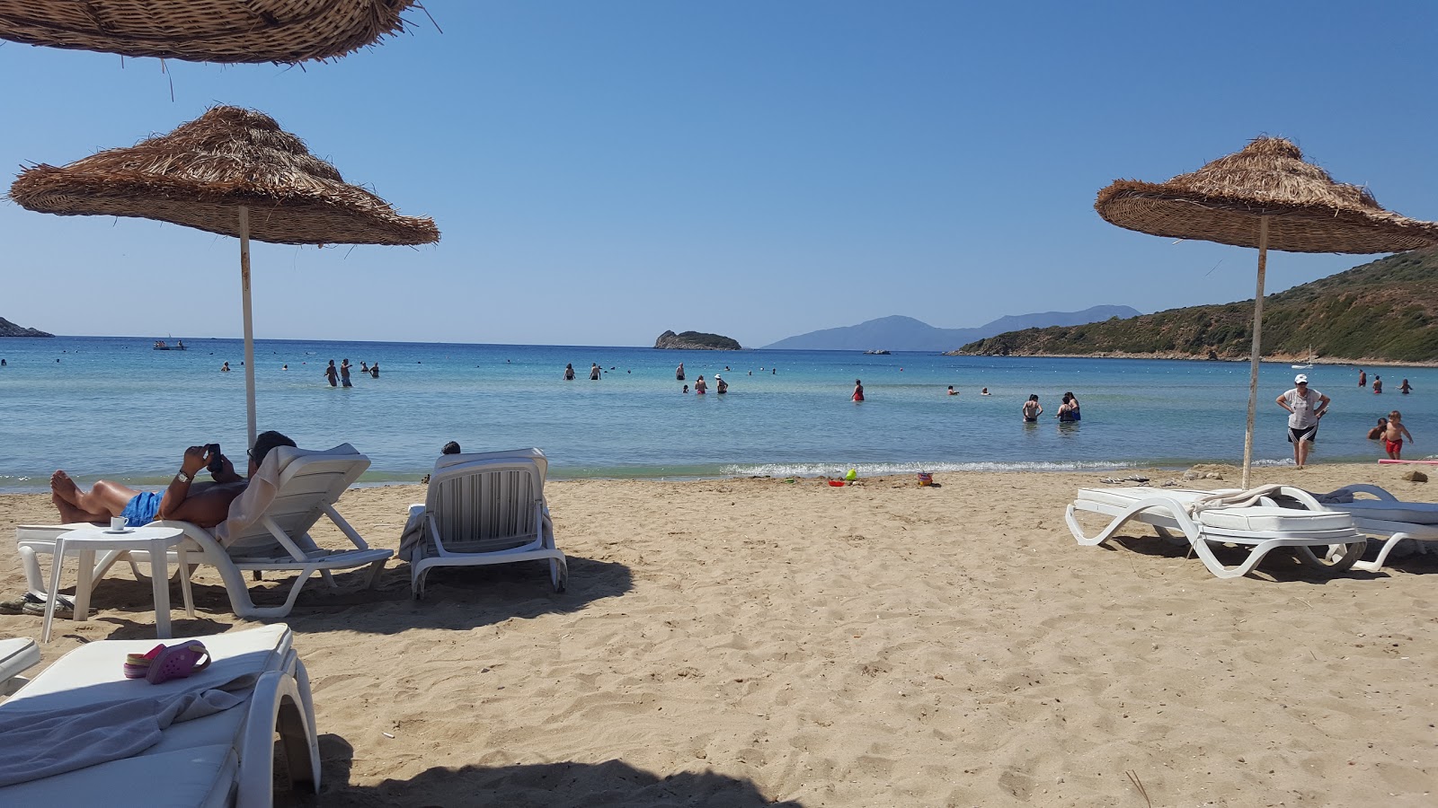 Foto von Karaincir beach teilweise ferienortbereich