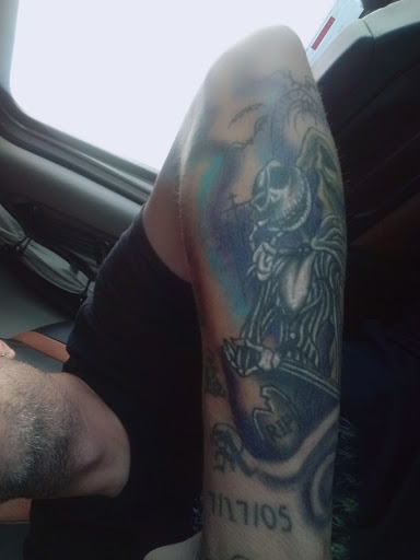 Explore small warrior tattoo ideas, creative tattoo ideas in Salisbury, available at Rx Design & Tattoo