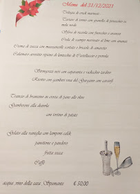 Menu du Trattoria River Cucina Tipica Veneta Di Mare à Albignasego