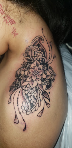 Explore line drawing tattoo ideas, creative tattoo ideas in Utica, available at FreeCableTattoos