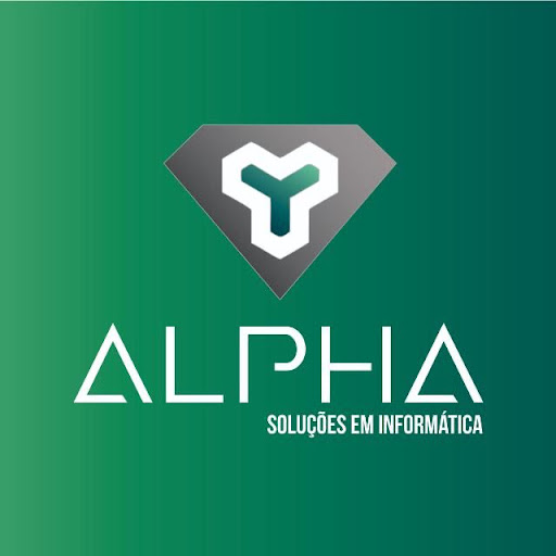 Logo da empresa - Alpha Soluções em Informática