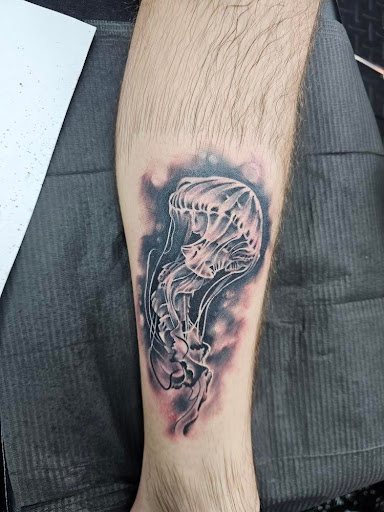 Explore drum tattoo ideas, creative tattoo ideas in North Fort Myers, available at Loyal 2 The Coil Tattoos & Body Piercings