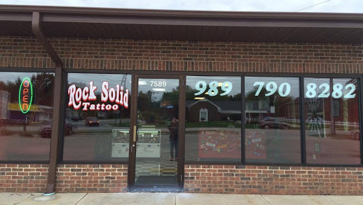 Explore side thigh tattoo ideas, creative tattoo ideas in Saginaw, available at Rock Solid Tattoo