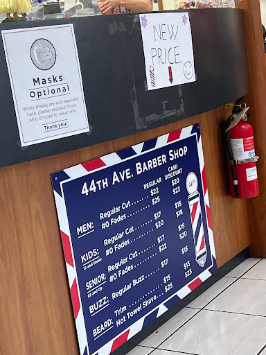 Barber Shop «44th Avenue Barber Shop», reviews and photos, 21005 44th Ave W Ste 104, Mountlake Terrace, WA 98043, USA