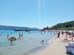 Foto von Tarihi Buyuk Liman Plaji und die siedlung
