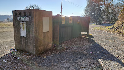 Conteneur recyclage à verre à Albussac