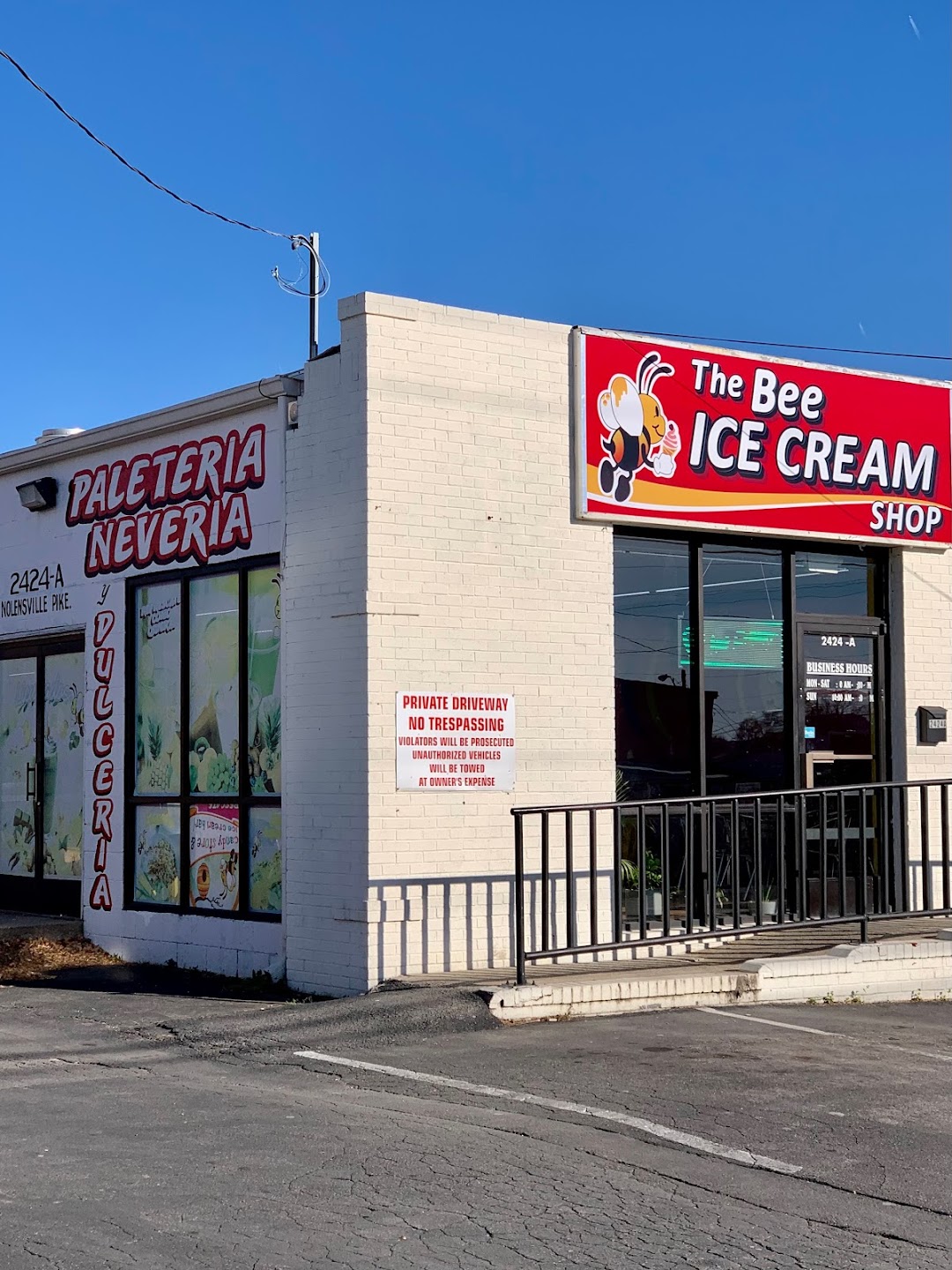 The Bee Ice Cream shop