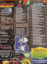 Pannenkoekenhuis Der Brabander à Winterberg menu