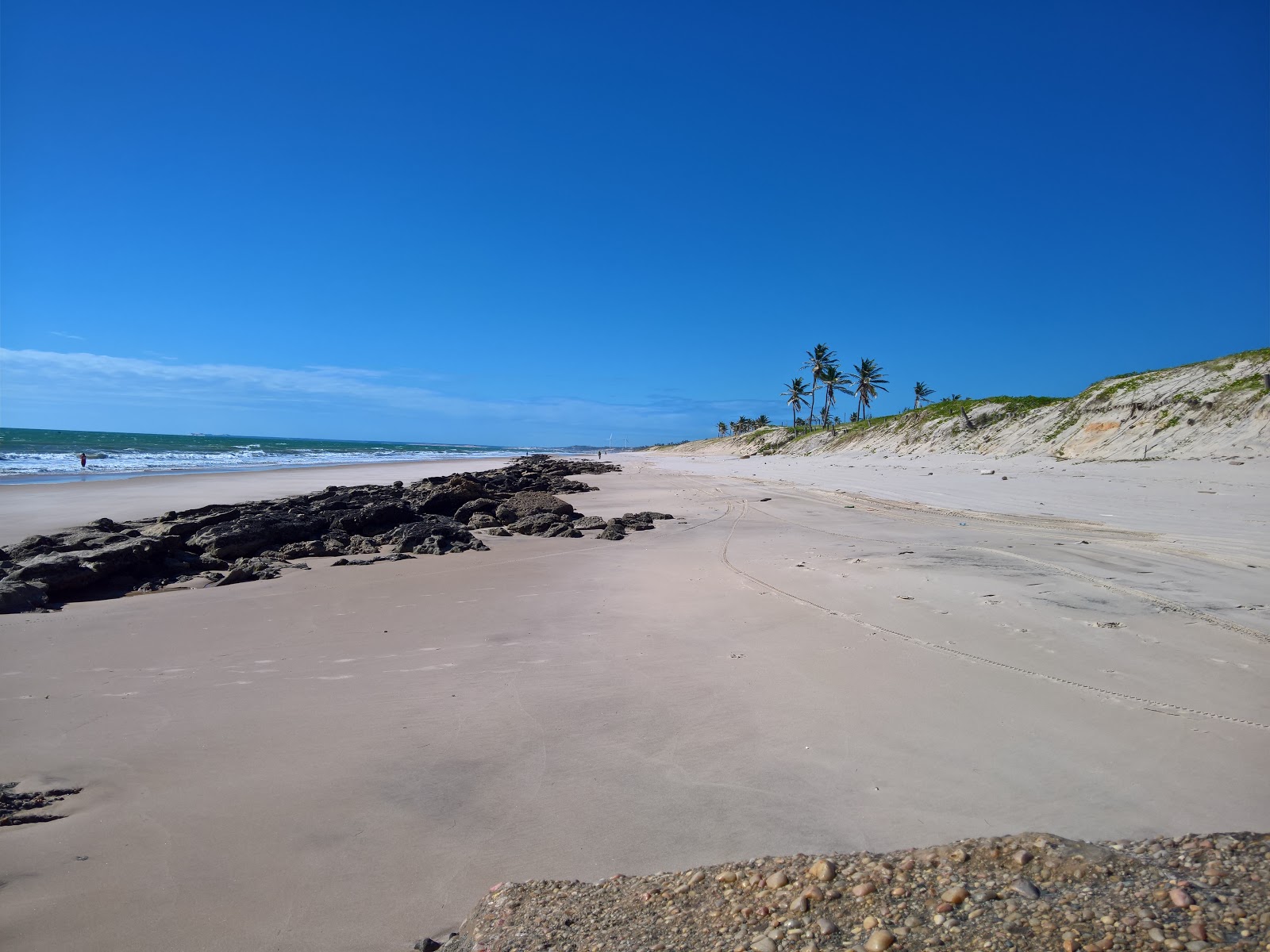 Foto von Strand von Porto mit beiger sand Oberfläche