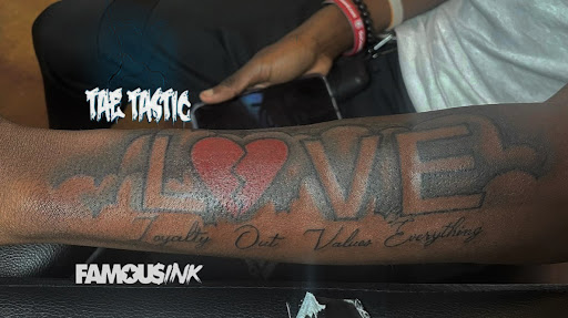 Explore leg sleeve tattoo ideas for women, creative tattoo ideas in Hammond, available at Famous Ink, Inc.