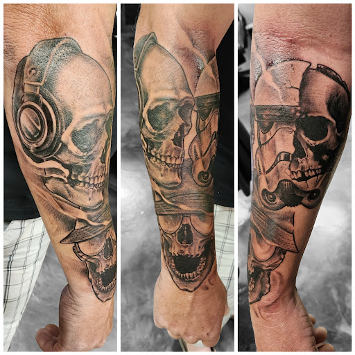 Explore hand tattoo ideas men, creative tattoo ideas in Palm Coast, available at Elite Custom Tattooing
