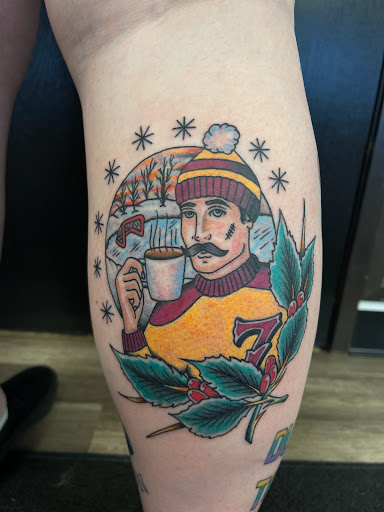 Explore face tattoos ideas, creative tattoo ideas in Mount Clemens, available at Hand & Heart Tattoo
