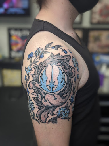 Explore sisyphus tattoo ideas, creative tattoo ideas in Denver, available at Certified Tattoo Studios