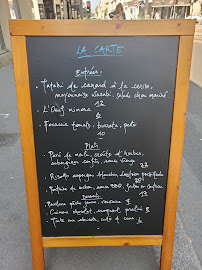 Menu / carte de Camarades à Bordeaux